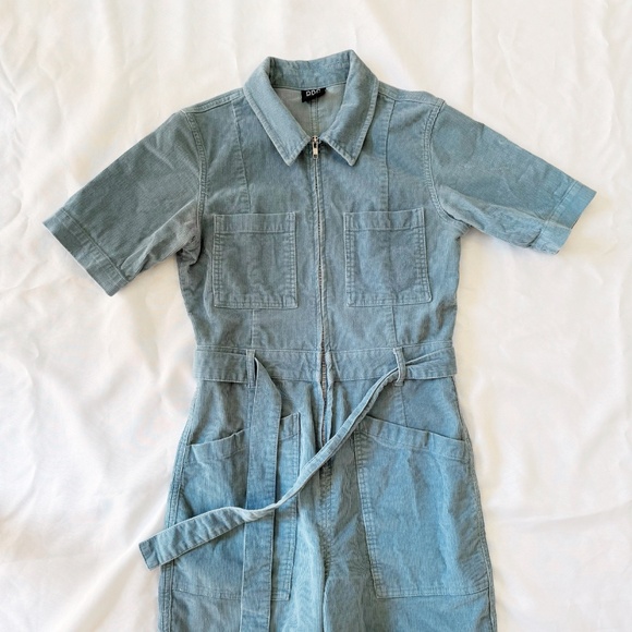bdg blue corduroy utility jumpsuit - Picture 4 of 6